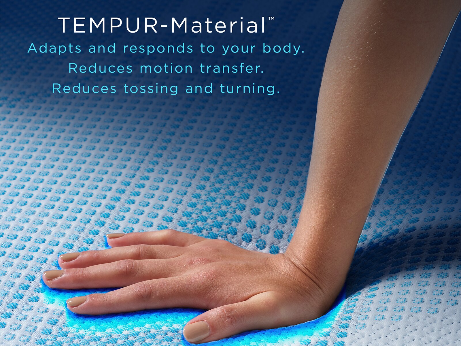 TEMPUR-LuxeBreeze® Medium Hybrid 13" Mattress